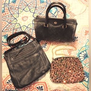 Take All 3 Bag Bundle💖 Gucci project bag, Saks crossbody & sparkly   bag💖💖💖